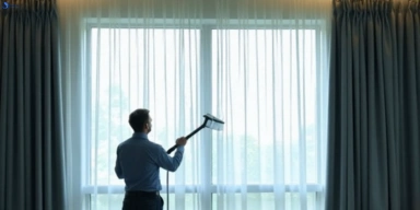 Commercial curtain stain removal service potts-point-nsw hotels offices restaurants